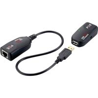 LogiLink UA0207 Extender (verlenging) USB-A 2.0 Via netwerkkabel RJ45 50 m - thumbnail