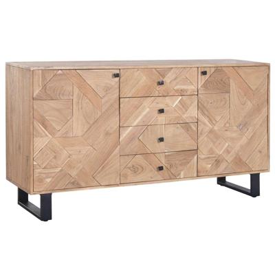 Dressoir Home ESPRIT Metaal Acacia 160 x 40 x 85 cm