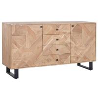 Dressoir Home ESPRIT Metaal Acacia 160 x 40 x 85 cm - thumbnail