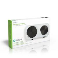 Dubbele Elektrische Kookplaat | 2500 W | 155/185 mm | Beveiliging tegen Oververhitting - thumbnail