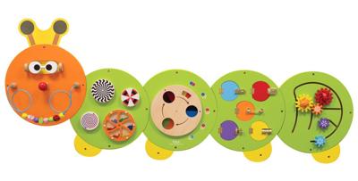 VIGA activiteitenspeelwand, h: 83 cm, l: 185 cm, 1 stuk