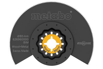 Metabo Accessoires Segment zaagblad | Hout + Metaal | BiM | 65mm | voor Multitool - 626960000