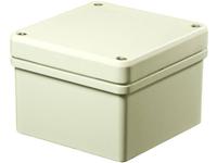 Axxatronic EK 121 110.121.101 Universele behuizing 127.5 x 125.5 x 90 Aluminium Grijs (RAL 7032) 1 stuk(s) - thumbnail