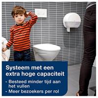Toiletpapier Tork T1 Universal jumbo 1-laags 500m wit 110162 - thumbnail