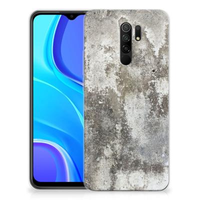 Xiaomi Redmi 9 | TPU | Siliconen hoesje | Beton Print
