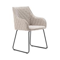 Rivièra Maison Eetkamerstoel 'Frisco Drive' Linen, kleur Fabulous Flax - thumbnail