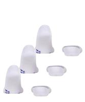 FALKE 3-paar unisex Footies die niet afzakken - Cool Kick - Kousenvoetjes voor dames en heren - Sokken in loafers - Anti-slip - thumbnail