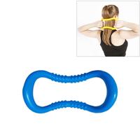 PP dubbele massage punt yoga cirkel fascia stretching ring Pilates weerstand ring willekeurige kleur levering - thumbnail