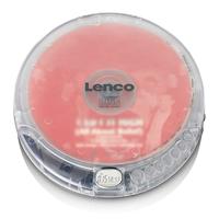 Lenco CD-012 - Draagbare CD-speler Walkman - Diskman - CD-Walkman - Met hoofdtelefoon en Micro USB oplaadkabel - interne oplaadfunctie - transparant CD-012TR - thumbnail