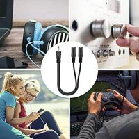 goobay Stereo-adapterkabel 3,5-mm > 2x 3,5 mm - thumbnail