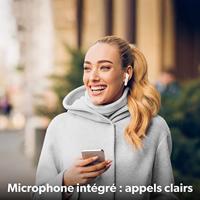 Tnb T'nB Shiny Bluetooth-hoofdtelefoon, draadloos, wit - thumbnail