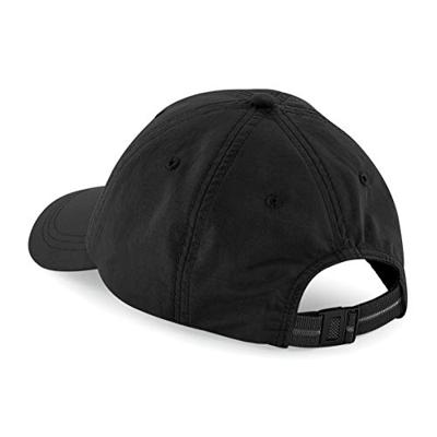Beechfield CB187 Outdoor 6 Panel Cap - Black - One Size