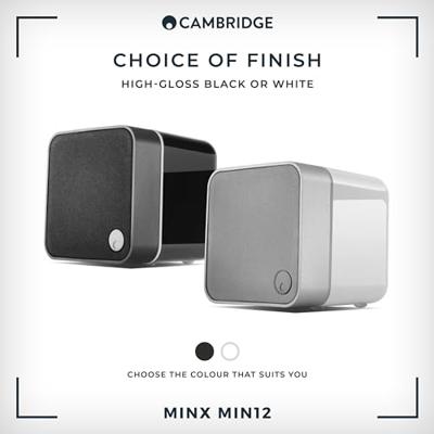 Cambridge Audio: MINX Min 12 Boekenplank Speaker - Wit - thumbnail