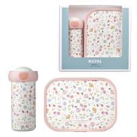 Mepal lunchset little dutch flowers and butterflies - thumbnail
