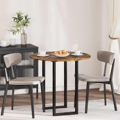 Tafelblad Gerookt eiken 80 x 80 x 1.5 cm Bewerkt hout Tafelblad Gerookt eiken 80 x 80 x 1.5 cm Bewerkt hout