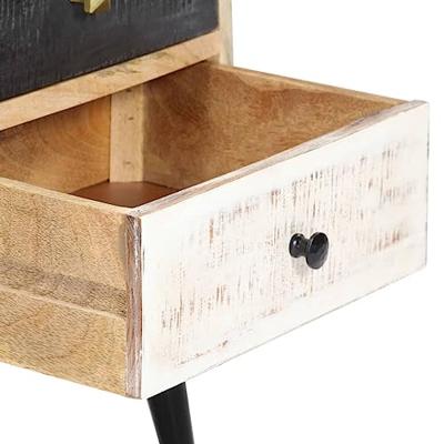 VidaXL Tv-meubel 115x30x47 cm massief mangohout