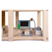 Small Foot - houten poppenhuis met meubels - thumbnail