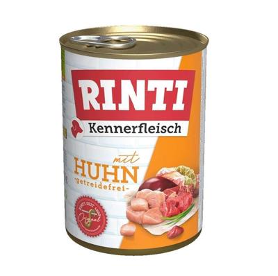 RINTI Kennerfleisch Chicken - natvoer voor honden - 400g