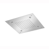 Hoofddouche Hotbath Mate Inbouw Met Mist Vierkant 38x38 cm Geborsteld Nikkel - thumbnail