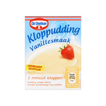 Dr. Oetker Kloppudding Vanille 74 g bij Jumbo