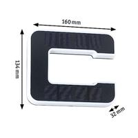 Paulmann 94652 Solar Hausnummer c Huisnummerlamp op zonne-energie Energielabel: A (A - G) Warmwit Zwart - thumbnail