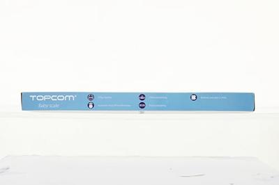Topcom WG-2490 WG-2490 Babyweegschaal Digitaal Weegbereik (max.)=20 kg Wit Topcom WG-2490 WG-2490 Babyweegschaal Digitaal Weegbereik (max.)=20 kg Wit