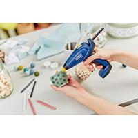 Rapid Lijmpatronen gekleurd | Glitter wit, zwart en roze | 7 mm x 90 mm | 36 stuks | Blister - 5001422 - thumbnail