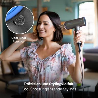 Profi-Care HT 3073 Haardroger Blauw, Zilver-grijs