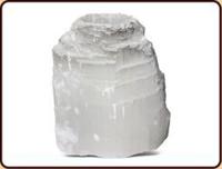 Waxinelichthouder Edelsteen Seleniet (8 cm) - thumbnail