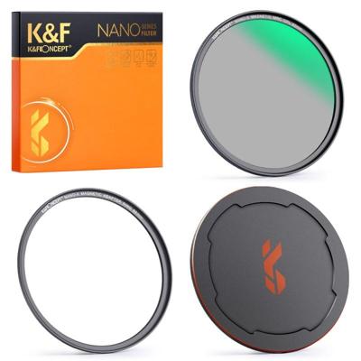 K&F Concept magnetische CPL filter Nano X 72mm - waterbestendig en krasbestendig polarisatiefilter