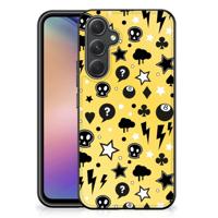 Telefoonhoesje Samsung Galaxy A54 Punk Geel - thumbnail