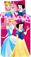 Disney Princess Peuterdekbedovertrek Assenpoester en sneeuwwitje 90 x 140 cm - Katoen - thumbnail