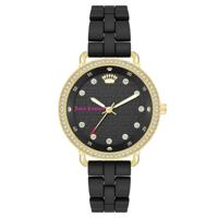 Juicy Couture JC1310GPBK (Ø 36 mm) Dames horloge - thumbnail