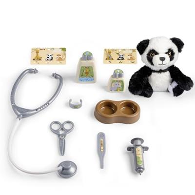 Smoby - Veterinaire koffer - 1 panda knuffel en vele accessoires - 2 in 1 product: Transportkooi - Franse productie Smoby - Veterinaire koffer - 1 panda knuffel en vele accessoires - 2 in 1 product: Transportkooi - Franse productie