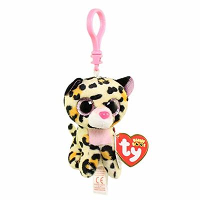 Ty Beanie boo&apos;s clip livvie leopard, 7cm