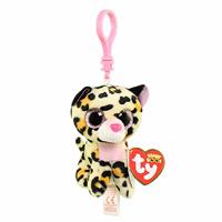 Ty Beanie boo&apos;s clip livvie leopard, 7cm - thumbnail