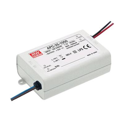 MEAN WELL APC-35-500 LED-driver Constante stroomsterkte 35 W 0.5 A 25 - 70 V/DC Niet dimbaar, Overbelastingsbescherming 1 stuk(s)