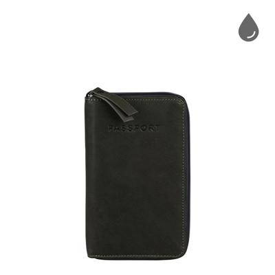 Burkely Rain Riley Passport Wallet Oil Green