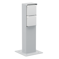 Niko Hydro Tuinpaal met twee stopcontacten en grondplaat 700-36925 - thumbnail