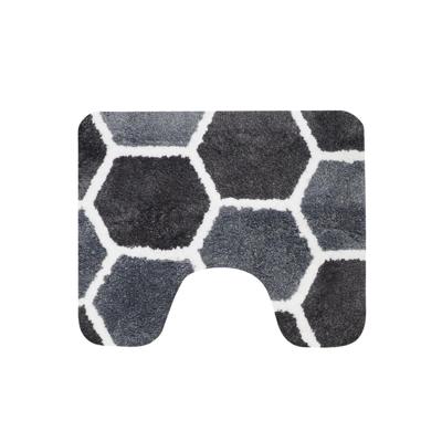 Dutch House Rennes toiletmat 60x50cm grijs