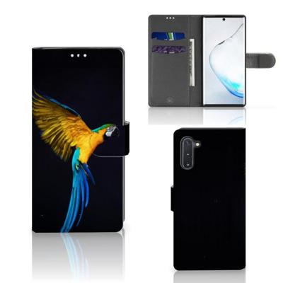 Samsung Galaxy Note 10 | Telefoonhoesje | Met pasjeshouder | Papegaai