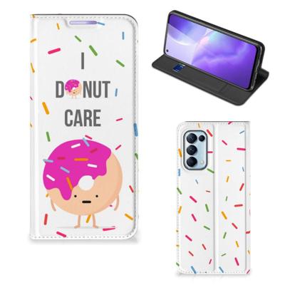 OPPO Find X3 Lite | Flip Style Cover | Donut Roze
