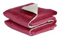 Hartman Plaid 'Jolie' 130 x 170cm, kleur Rood - thumbnail