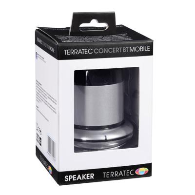 Terratec CONCERT mobile Bluetooth luidspreker Zilver Terratec CONCERT mobile Bluetooth luidspreker Zilver