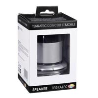 Terratec CONCERT mobile Bluetooth luidspreker Zilver - thumbnail