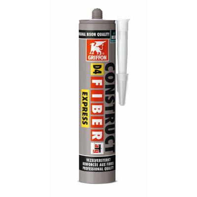 Griffon Constructielijm Fiber 310ml D4 - 6303947 Griffon Constructielijm Fiber 310ml D4 - 6303947