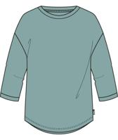Jack wolfskin Travek 3 4 T-shirt Dames - thumbnail