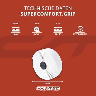 CONTEC lenkerband "supercomfort.grip" ct bar tape supercomfort.grip white CONTEC lenkerband "supercomfort.grip" ct bar tape supercomfort.grip white