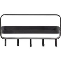 WOOOD wandrek akke zwart 56 cm | 4 stuks - thumbnail