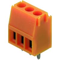 Weidmüller 1845040000 Klemschroefblok 1.5 mm² Aantal polen 4 Oranje 100 stuk(s) - thumbnail